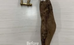 男前キーホルダーリペア前